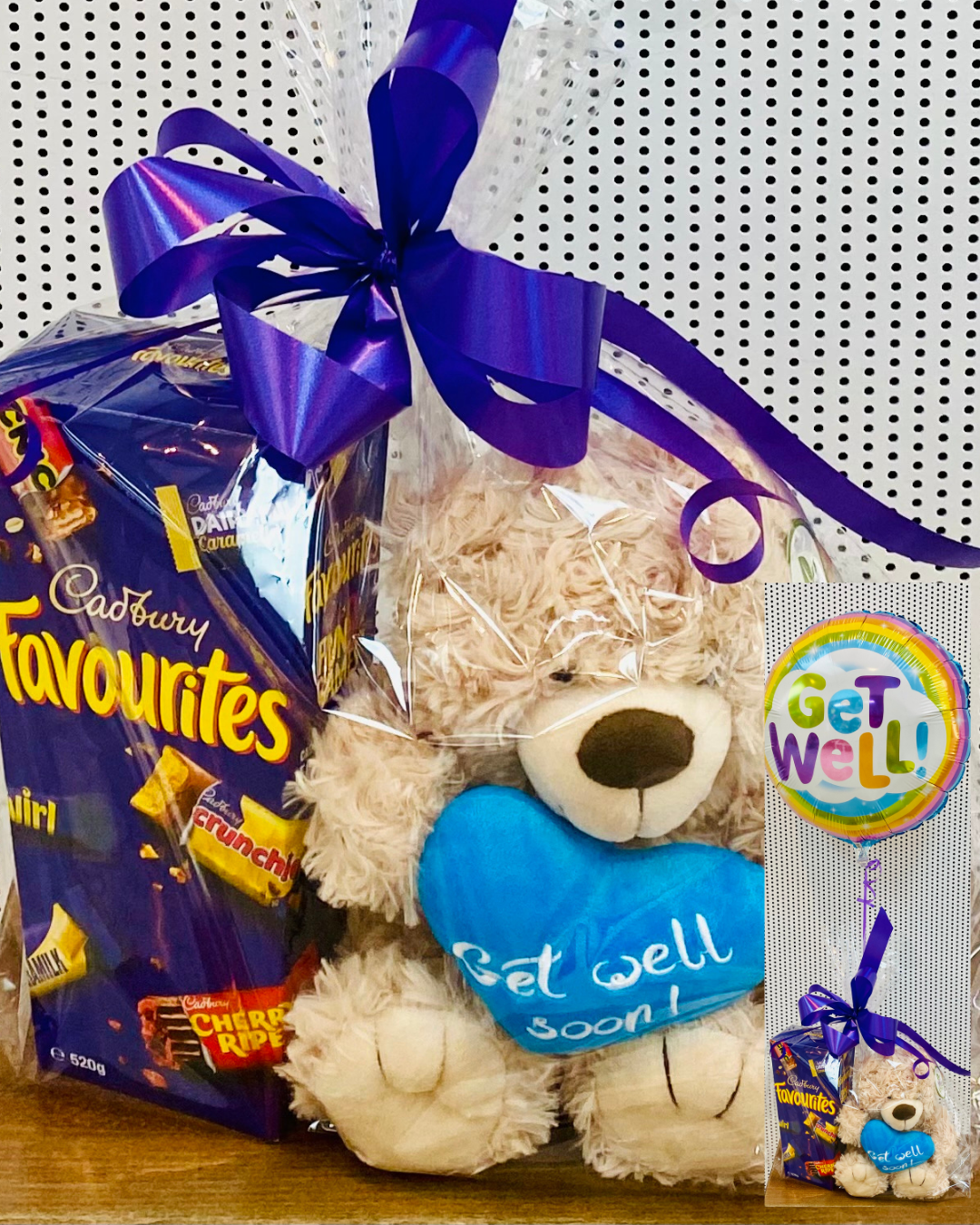 Teddy Balloon Hamper