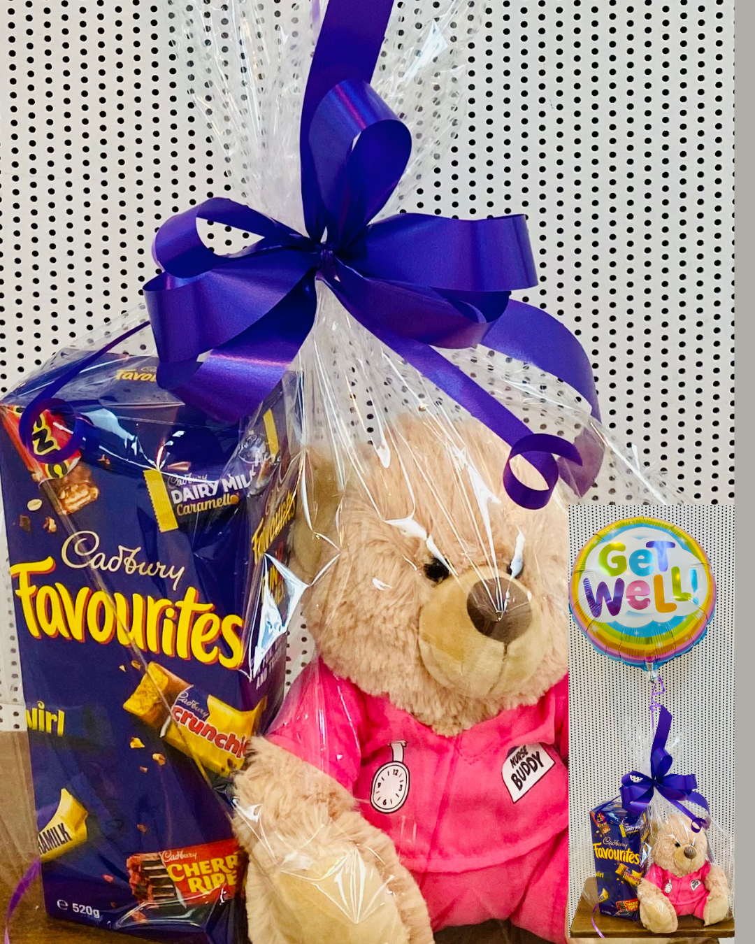 Teddy Balloon Hamper
