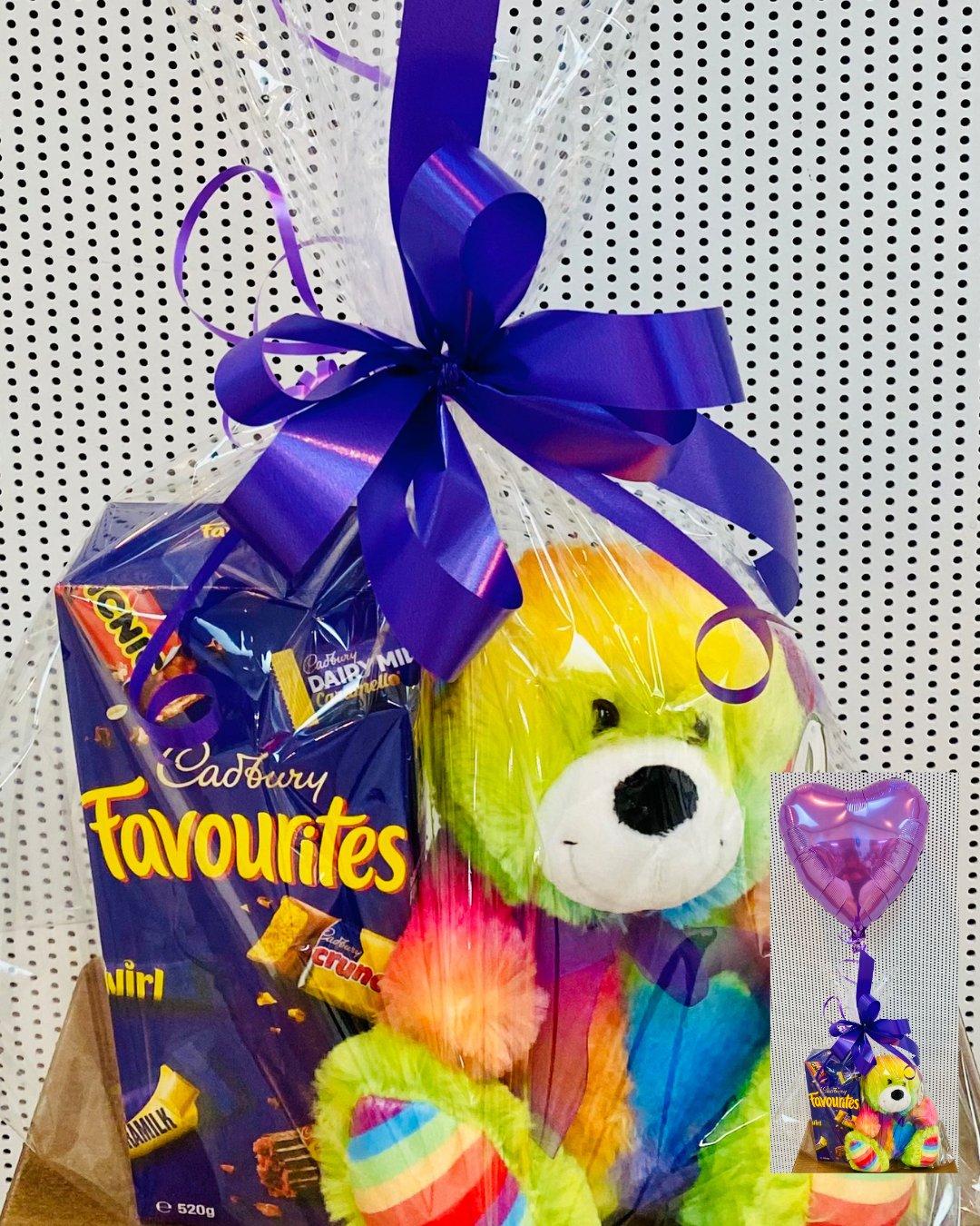 Teddy Balloon Hamper