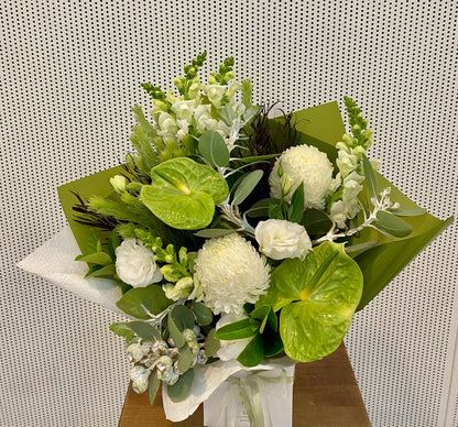 Whites & Greens Flowers