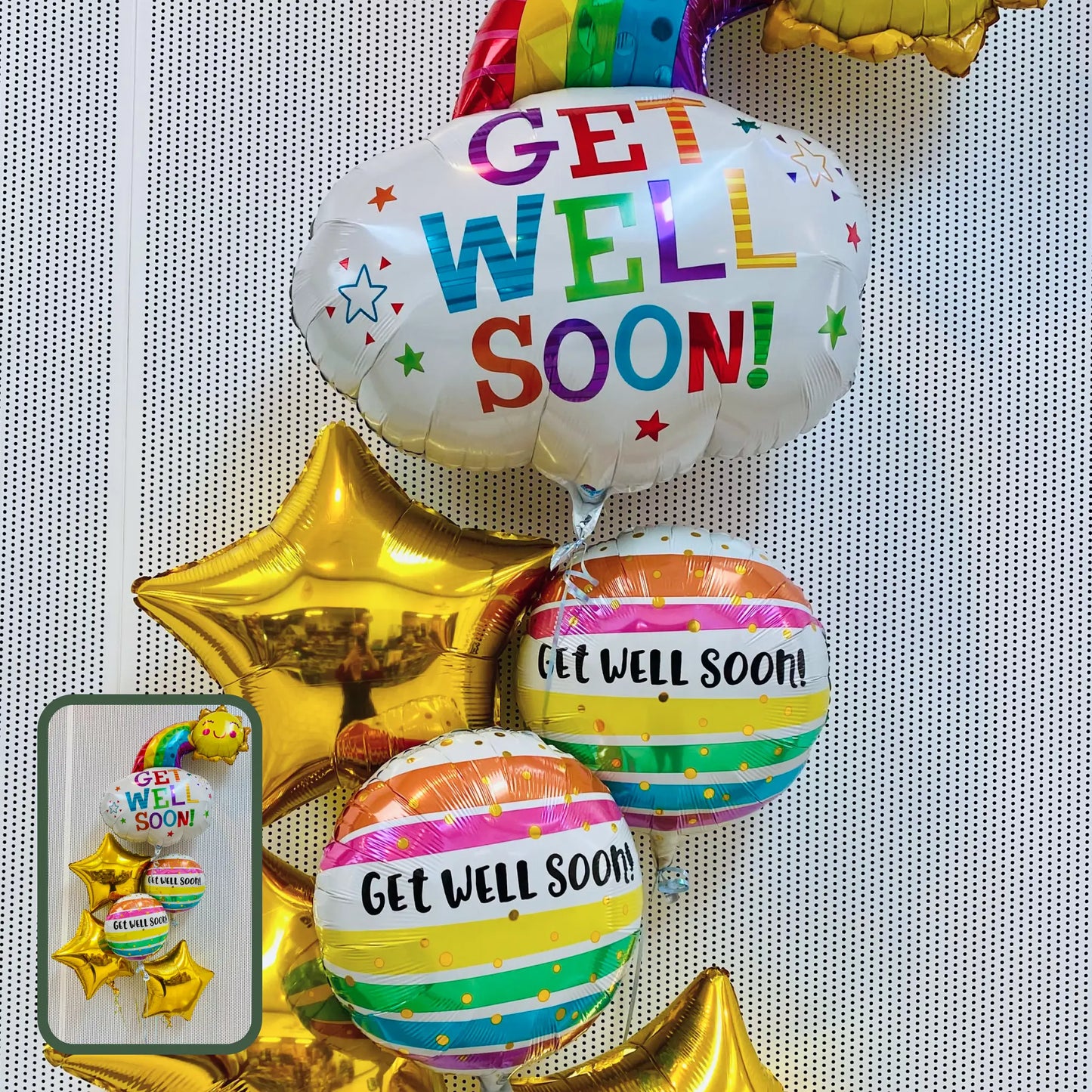 Get Well Balloon Bouquet